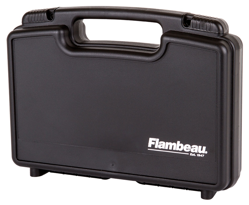 Flambeau 6450SC Safe Shot Pistol Pack Case Black Polymer Holds Handgun