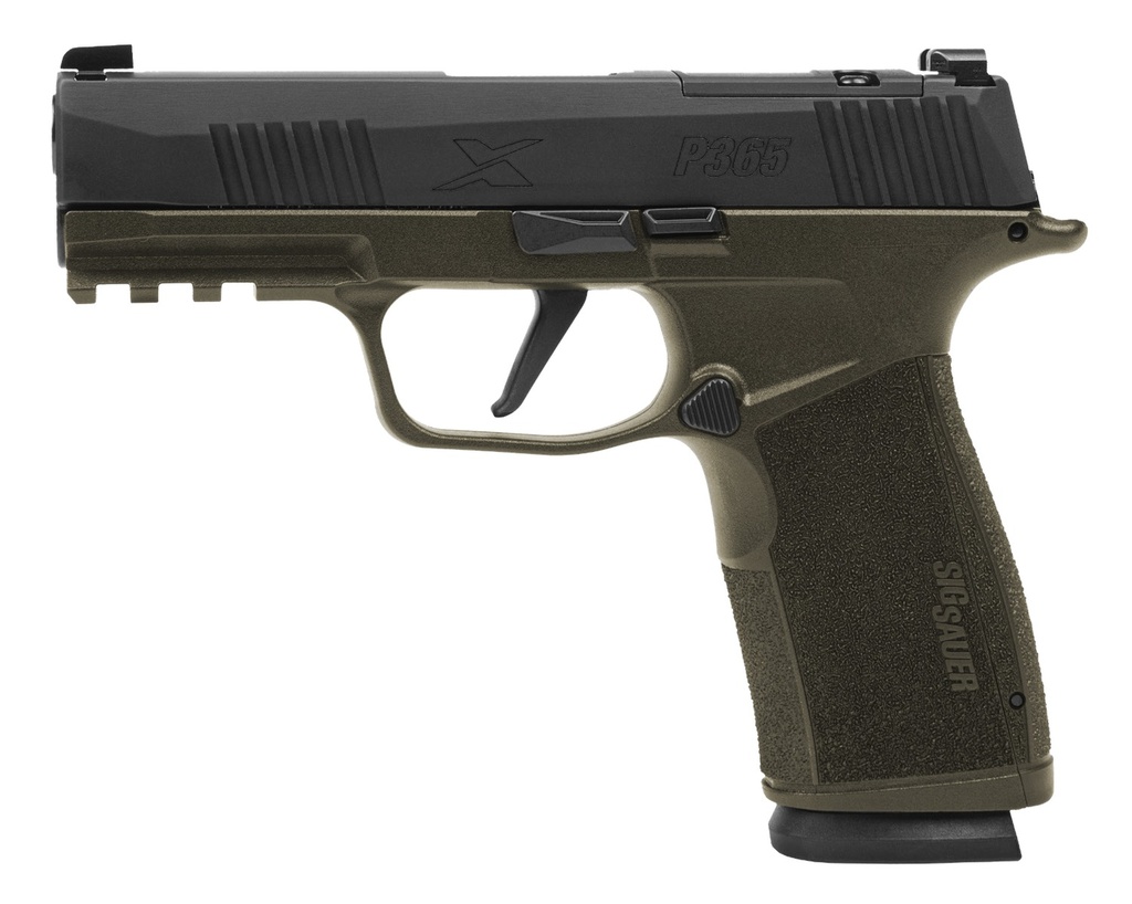 SIG SAUER P365X-MACRO 9MM 3.7" GREEN/BLACK
