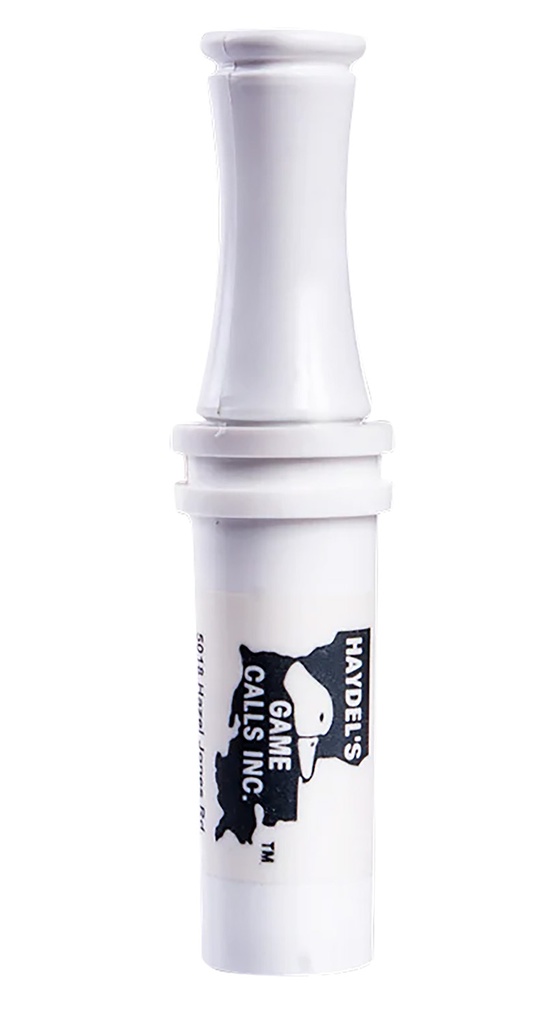 Haydels Haydel's Game Calls B14 Blue & Snow Goose  Open Call Attracts Geese White Plastic