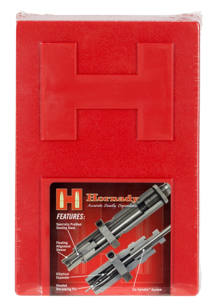 Hornady 546351 Custom Grade Series I 2 Die Set for 300 PRC Includes Sizing Seater