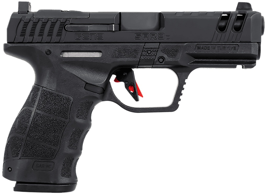 SAR Firearms SAR9 COMPACT GEN3 9MM BLACK 4" 15+1