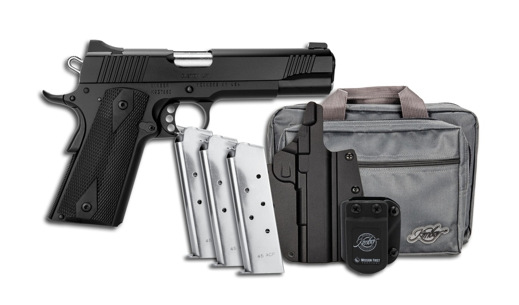 Kimber CUSTOM LW CLUB BUNDLE 45ACP