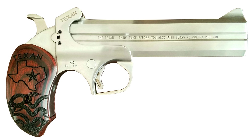 Bond Arms TEXAN 45LC/410 6" SS/WD