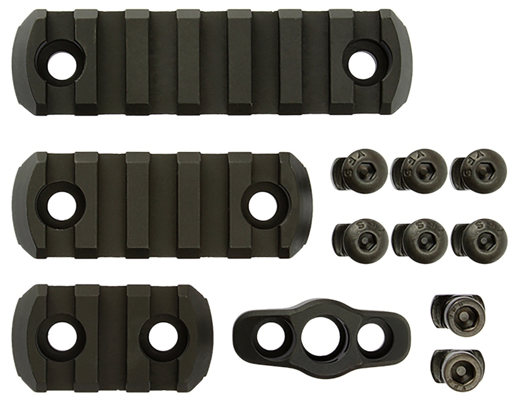 CMC Triggers 81724 M-Lok 4-Piece Accessory Kit  Black Anodized