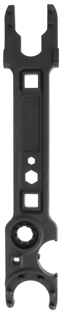 TacFire TL022 Armorer's Combo Wrench Black Steel Rifle AR Platform Steel Handle