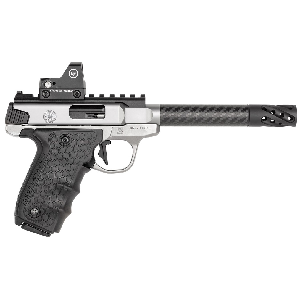 Smith and Wesson SW22 VICTORY TGT 22LR CF OPTIC