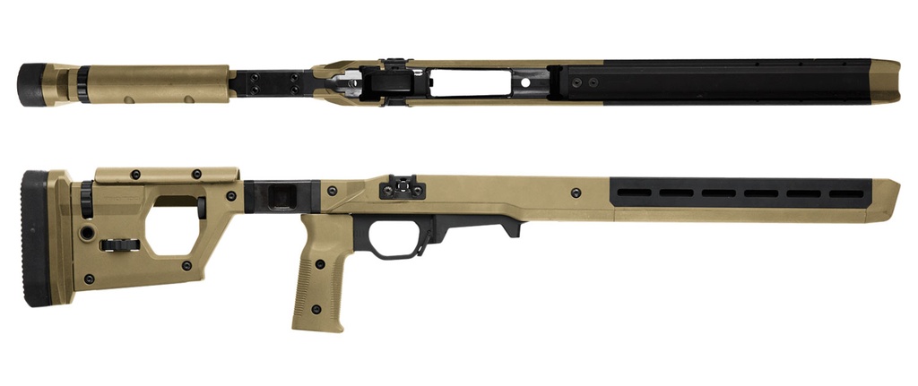 Magpul MAG997-FDE Pro 700 Stock Fixed w/Aluminum Bedding Flat Dark Earth Synthetic for Remington 700 SA