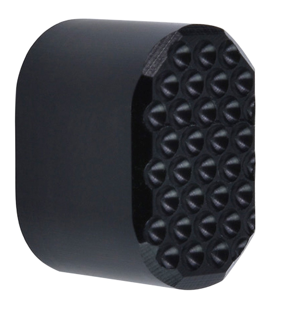 Phase 5 Weapon Systems PMRBLKDIMPLED Dimpled Mag Release  6061-T6 Aluminum Black Anodized