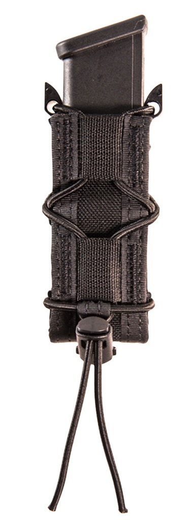 High Speed Gear 13PT10BK TACO Mag Pouch Single Black Nylon Belt Compatible w/ Pistol
