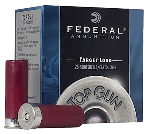 Federal TG12EL8 Top Gun  12Gauge 2.75" 7/8oz 8Shot 25 Per Box/10 Case