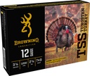 Browning Ammo B193921240 TSS Tungsten Turkey 12Gauge 3.50" 2 1/4oz Tungsten 7/9Shot 5 Per Box/10 Case