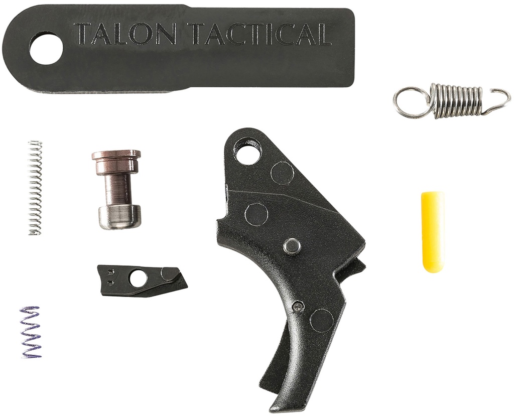 Apex Tactical 100026 Action Enhancement  Black Curved Trigger Drop-In Fits S&W M&P