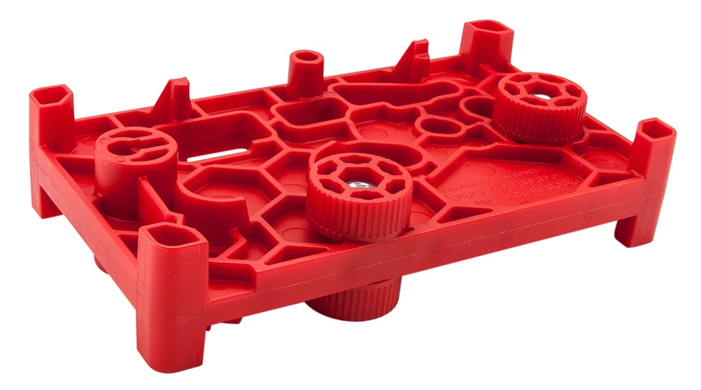 Apex Tactical 104001 Armorer's Block  Red Polymer Pistol