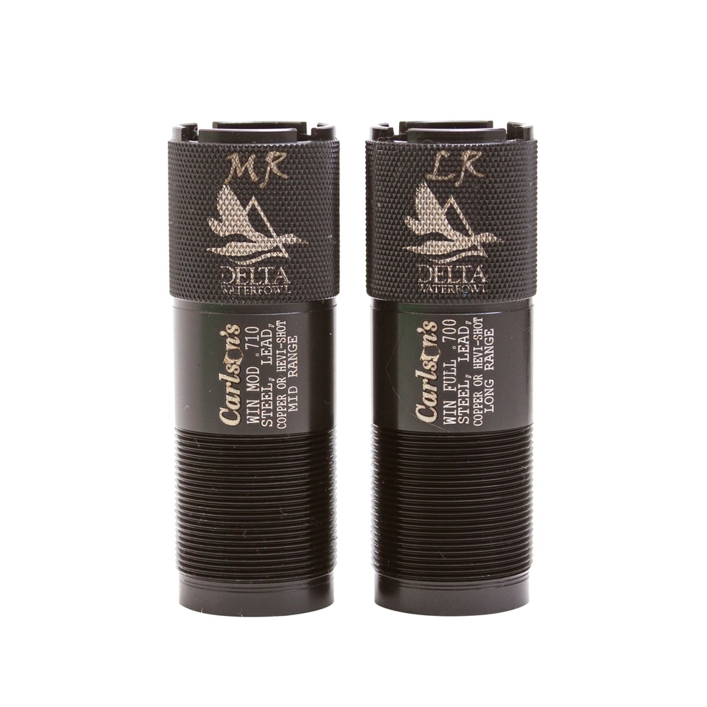 Carlsons Carlson's Choke Tubes 07470 Delta Waterfowl  Winchester 12 Gauge Mid/Long Range Extended 17-4 Stainless Steel