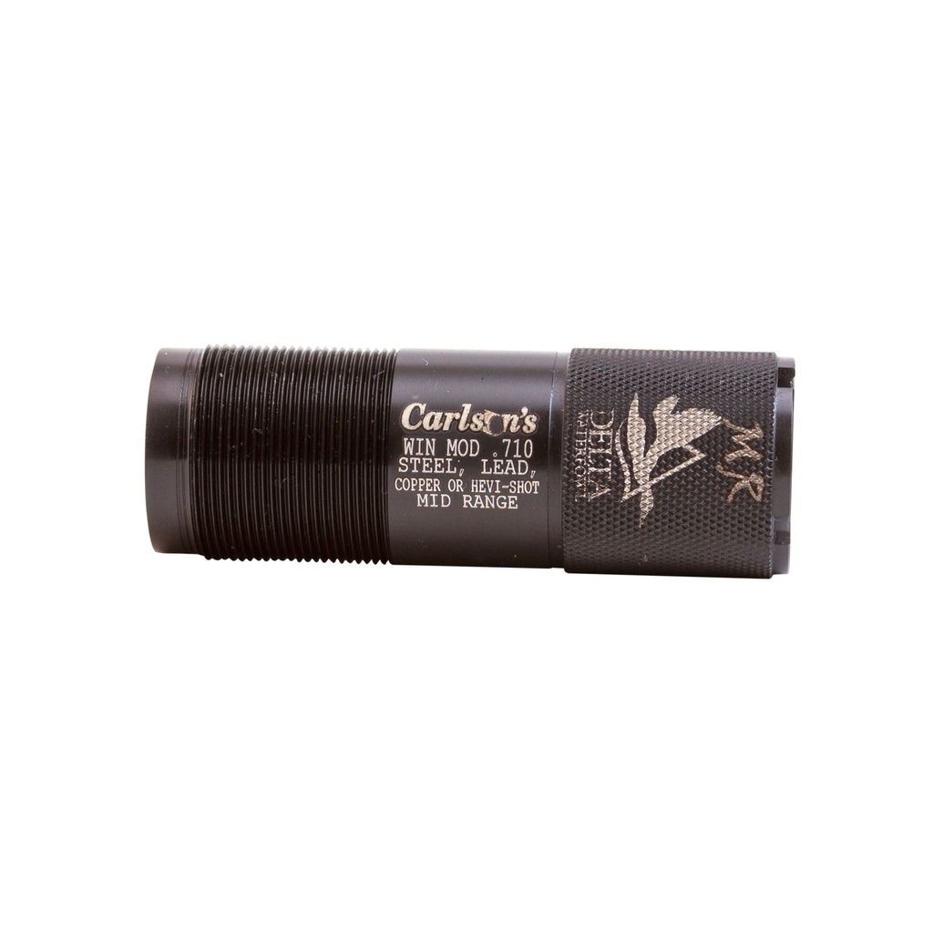 Carlsons Carlson's Choke Tubes 07474 Delta Waterfowl Extended Choke Winchester 12 Gauge Mid-Range 17-4 Stainless Steel