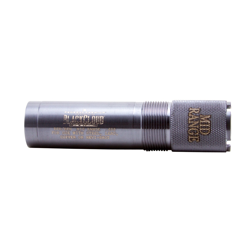 Carlsons Carlson's Choke Tubes 09022 Black Cloud  Berretta/Benelli Mobil 20 Gauge Mid-Range Steel Titanium Coated