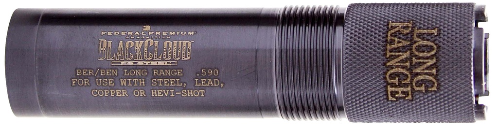Carlsons Carlson's Choke Tubes 09023 Black Cloud  Berretta/Benelli Mobil 20 Gauge Long Range Steel Titanium Coated