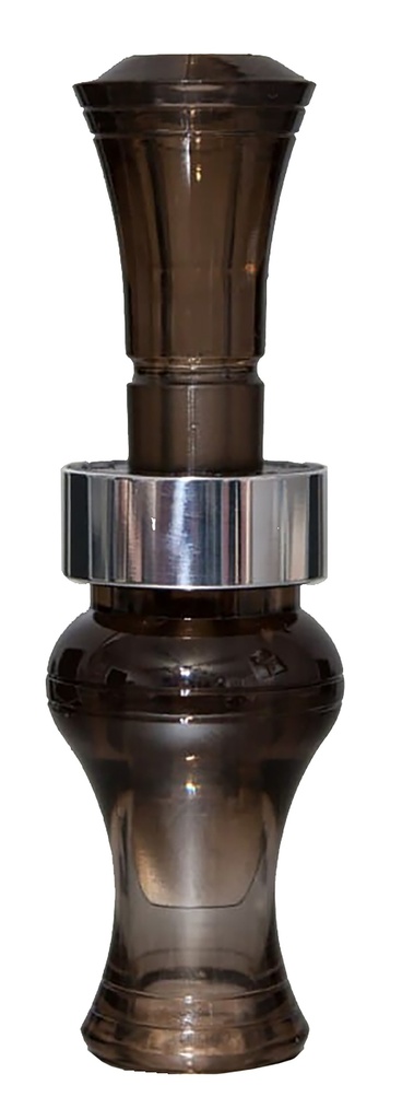 MO TACTICAL PRODUCTS LLC Echo Calls 77750 Timber  Double Reed Mallard Sounds Attracts Ducks Smoke Gray Polycarbonate