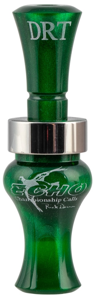 MO TACTICAL PRODUCTS LLC Echo Calls 79021 Timber  Double Reed Mallard Hen Sounds Attracts Ducks Green Pearl Acrylic