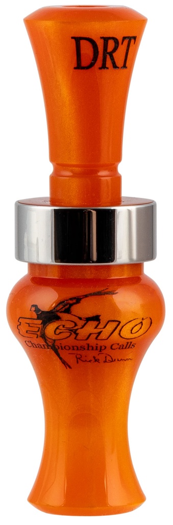 MO TACTICAL PRODUCTS LLC Echo Calls 79026 Timber  Double Reed Mallard Sounds Attracts Ducks Orange Pearl Acrylic