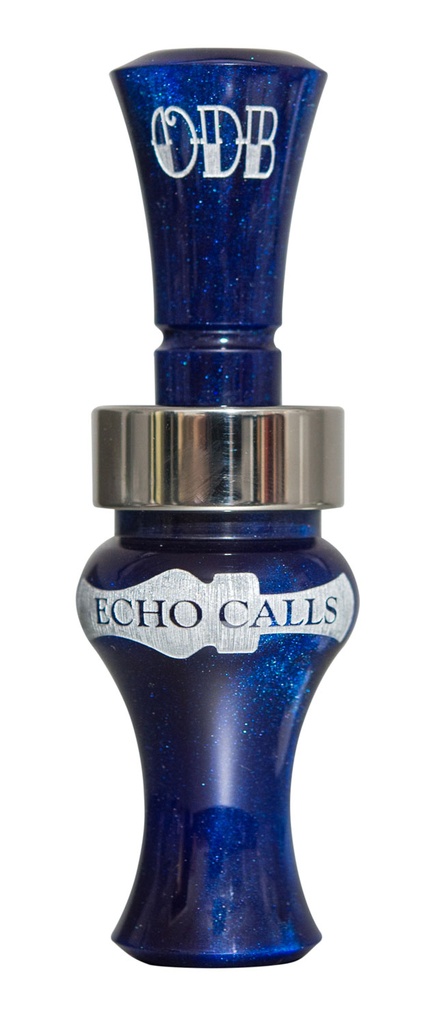 MO TACTICAL PRODUCTS LLC Echo Calls 88003 Old Dirty Breaker  Open Call Single Reed Attracts Ducks Blue Pearl Acrylic