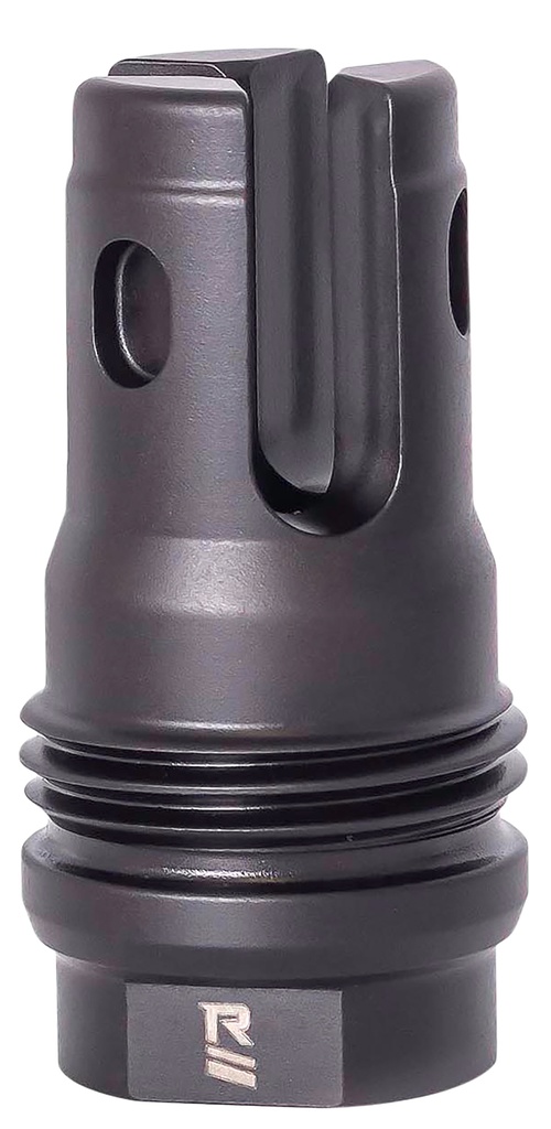 Rugged Suppressor FH015 R3 Flash Mitigation System Black with 3/4"-24 tpi Threads & 2.13" OAL for 7.62mm SR25
