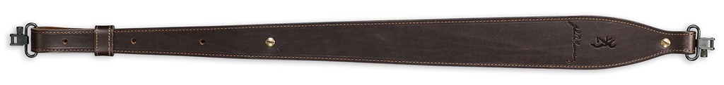 Browning 122398 John M Browning Signature  Dark Brown Leather/Suede Adjustable Rifle