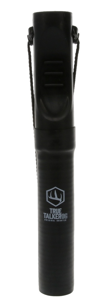 Hunters Specialties 100145 True Talker OG Open Call Attracts Deer, 5 Deer Vocalizations, Mature/Young Buck Grunts, Doe/Fawn Bleats & Aggressive Buck Growl, Black Rubber