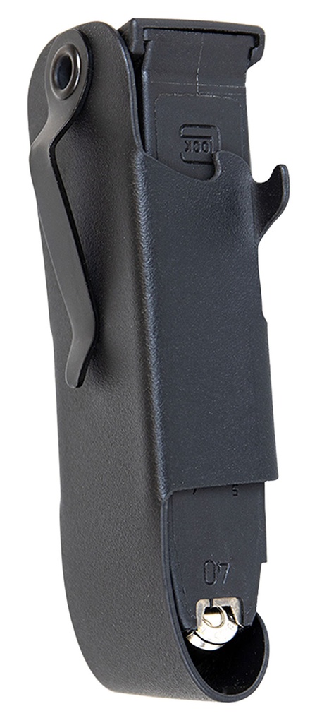1791 Gunleather TACSNAG105R Snagmag  Single Black Leather Belt Clip Compatible w/Glock 17/22/33 Right Hand