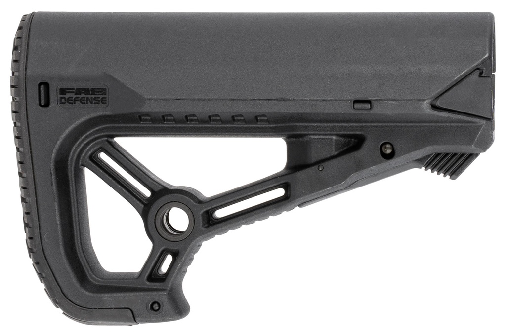 FAB Defense FXGLCORES GL-Core S CQB Optimized Combat Buttstock for AR-15/ M4 Black Fiberglass Reinforced Polymer