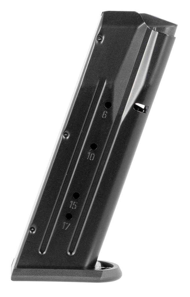 Mec-Gar MGWIT9LFAFC Tanfoglio 17rd 9mm Luger, Fits Tanfoglio Witness Large Frame Blued w/Anti-Friction Coating Carbon Steel