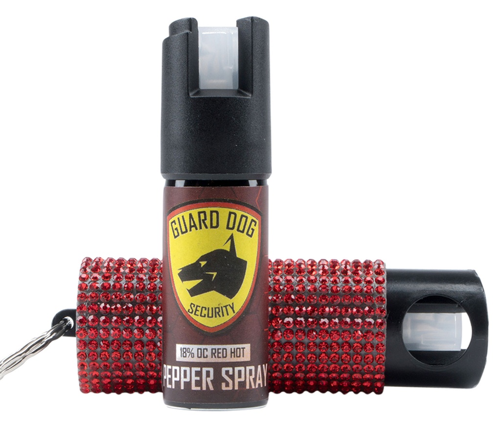Guard Dog PSGDBORD Bring It On  OC Pepper Range 16 ft 0.50 oz Red