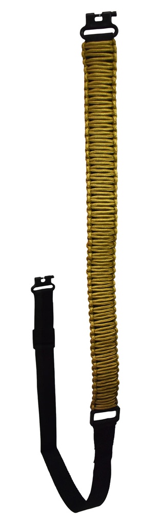 Outdoor Connection PXPBCBDS Express Sling Coyote Brown/Black Paracord 46" OAL Adjustable Rifle/Shotgun