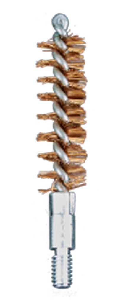 Kleen-Bore KleenBore A190 Bore Brush  .38/ .357/ 9mm Cal Handgun 8-32" Thread Phosphor Bronze Bristles
