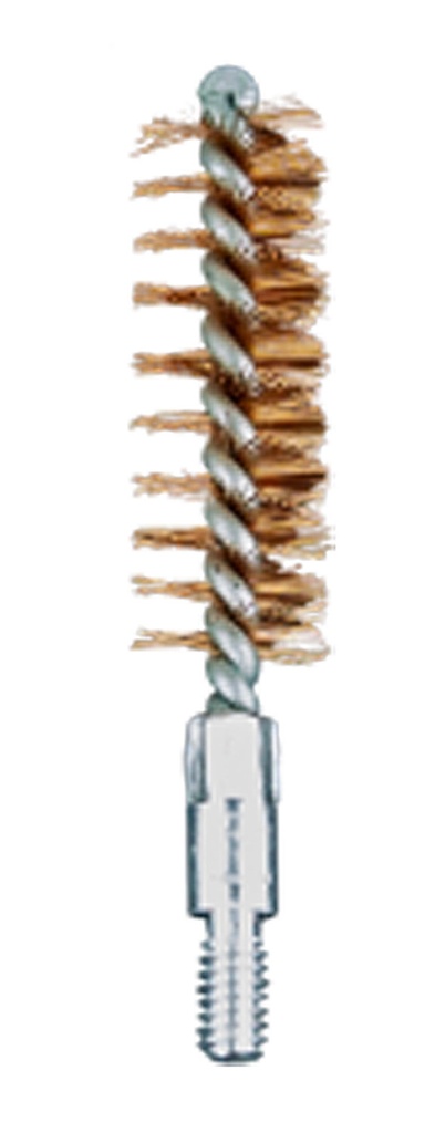 Kleen-Bore KleenBore A191 Bore Brush  .40/ .41/ 10mm Cal Handgun 8-32" Thread Phosphor Bronze Bristles