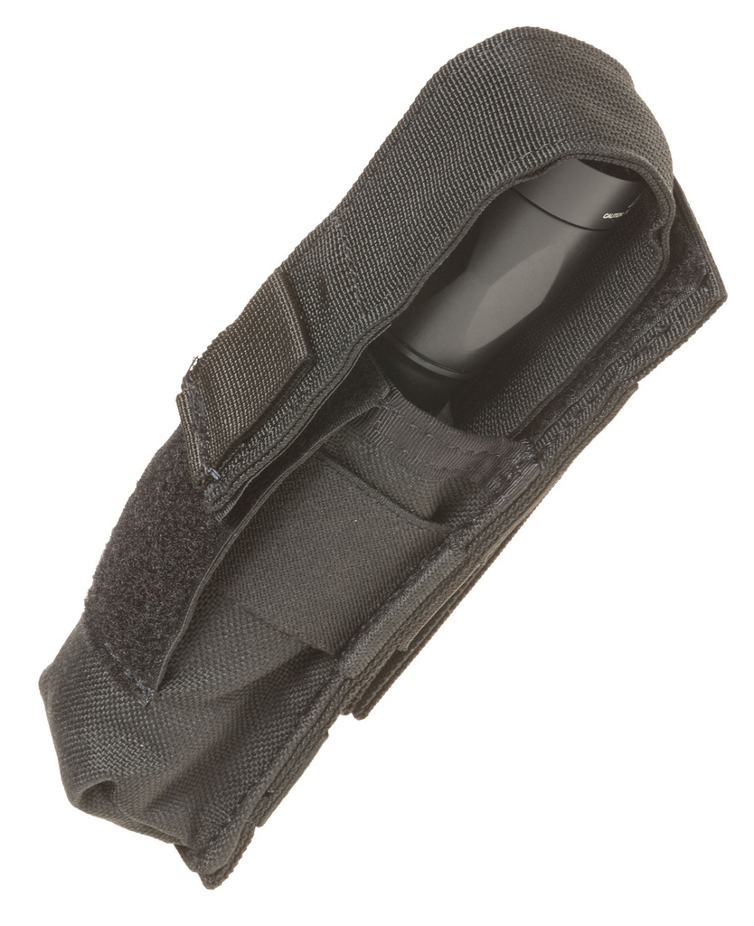Tacshield T4001BK Suppressor/Light Pouch  Cordura 1000D Nylon Black