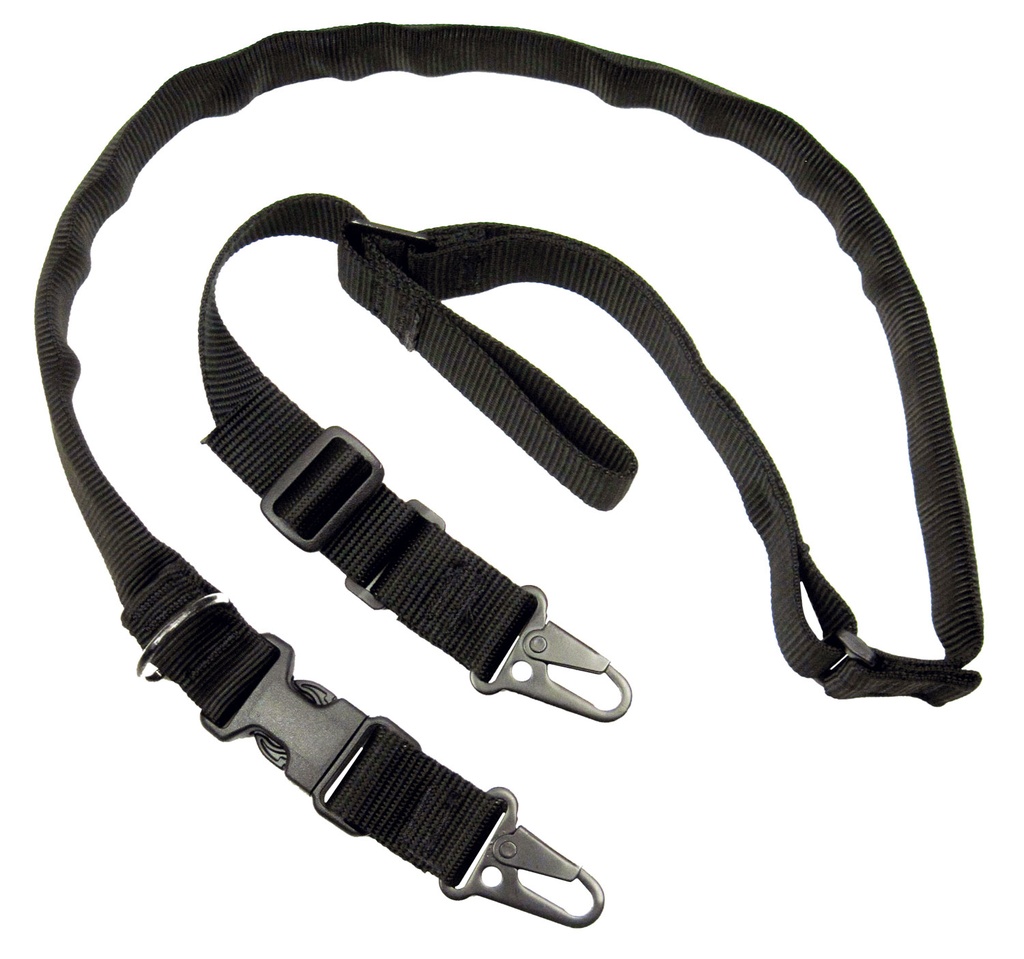 Tacshield T6030BK Warrior 2-in-1 Sling Black Webbing Padded Fast Adjust Rifle/Shotgun