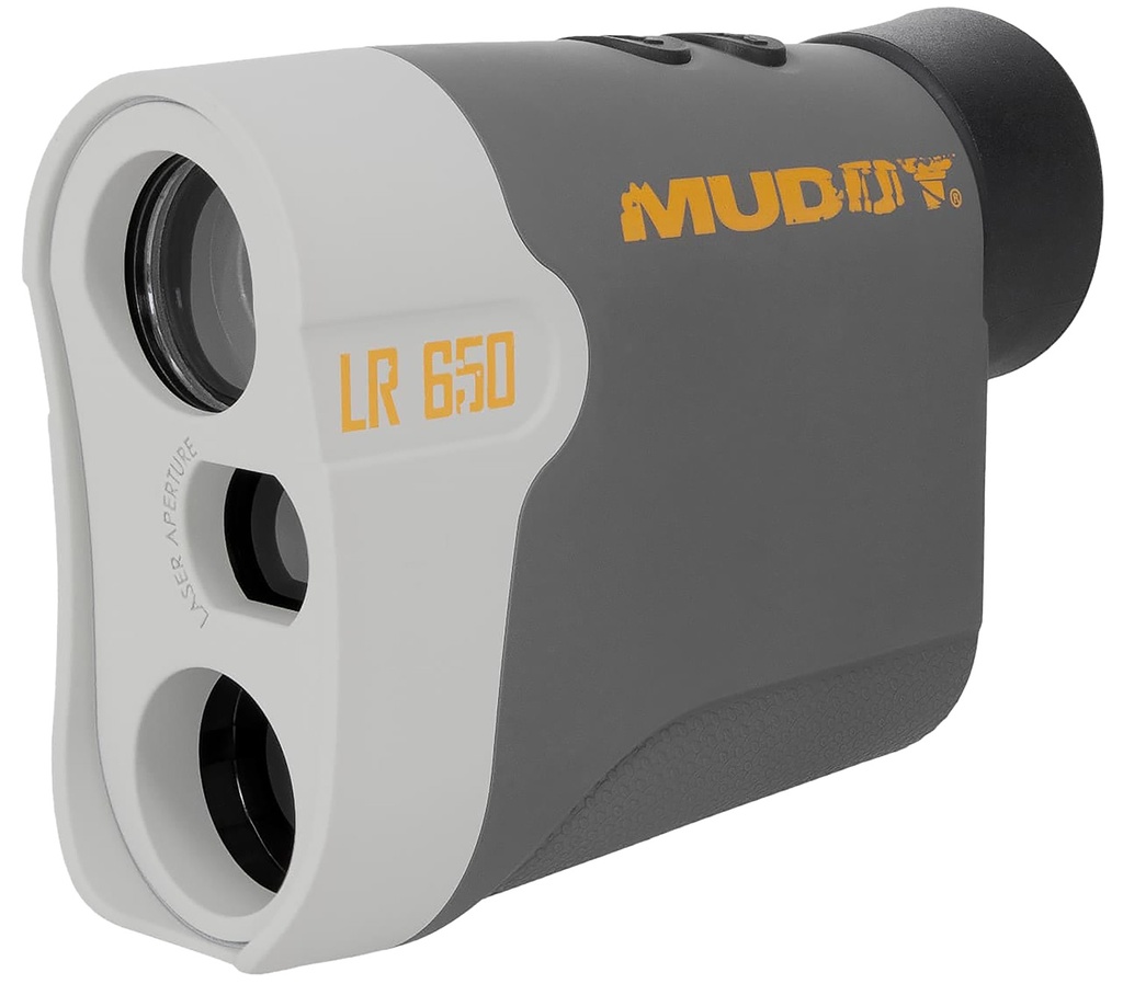 Muddy MUDLR650 LR650  5x21mm 650 yds Max Distance, Black/Gray ABS Polymer