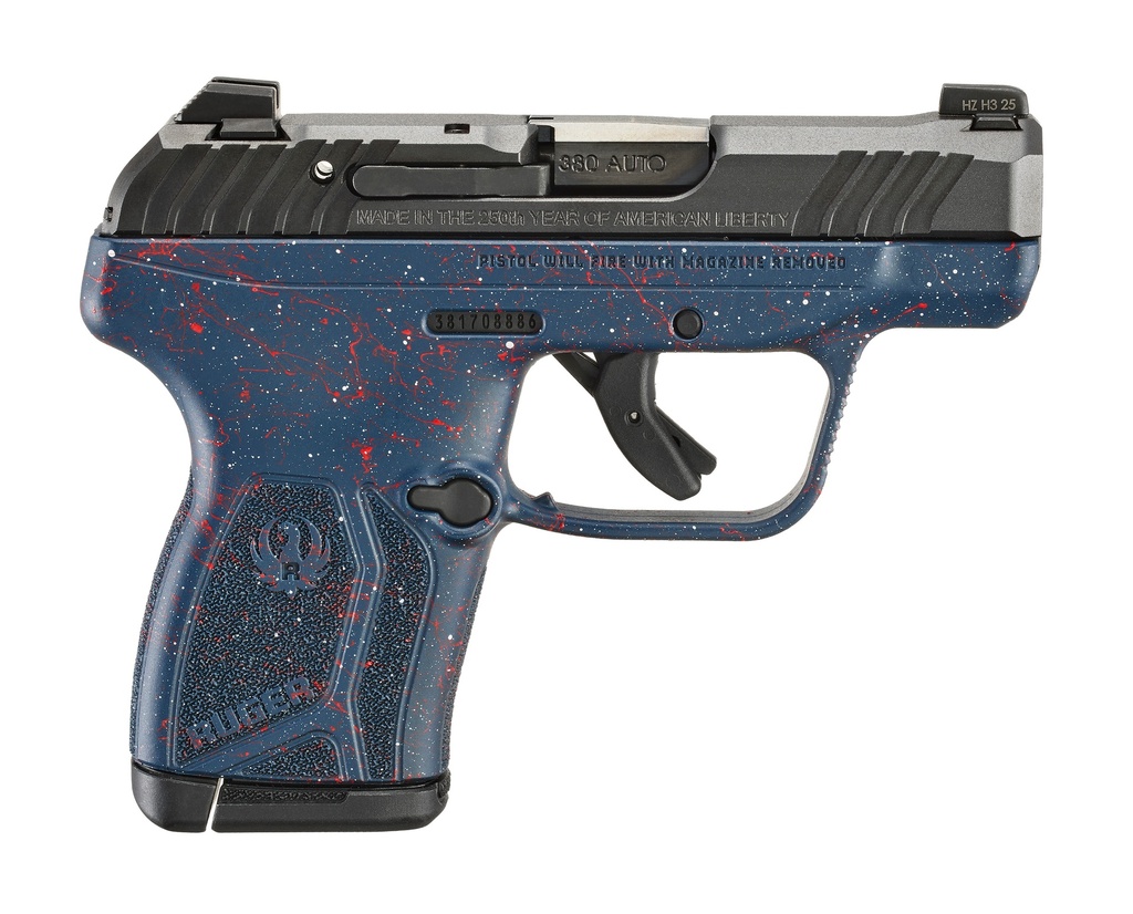 Ruger LCP MAX 250TH 380ACP BLACK/BLUE