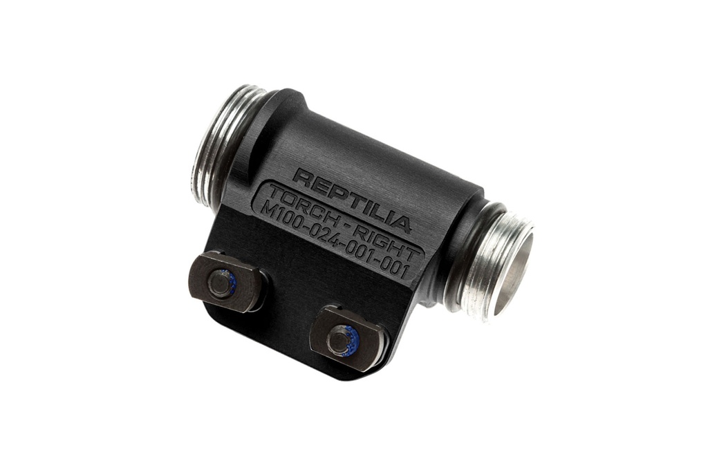 REPTILLA,LLC Reptilia LLC 100043 Torch  Black Anodized 3V/CR123 Right Side