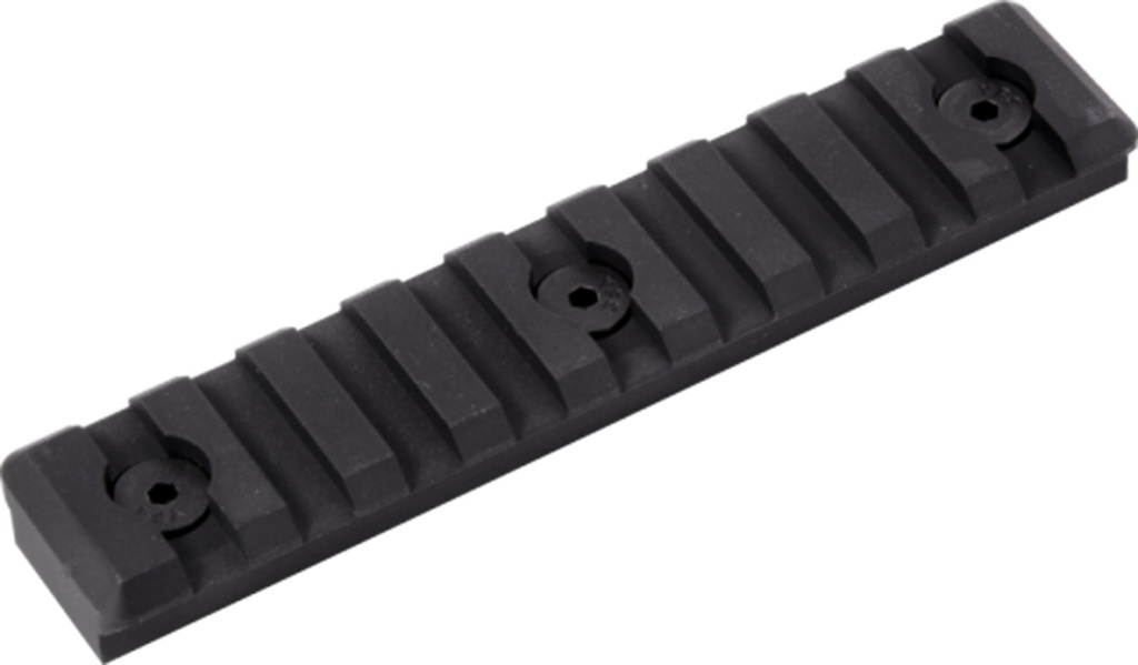 Timber Creek Outdoors M9SPRBL M-LOK 9 Slot Picatinny Rail  Black Anodized