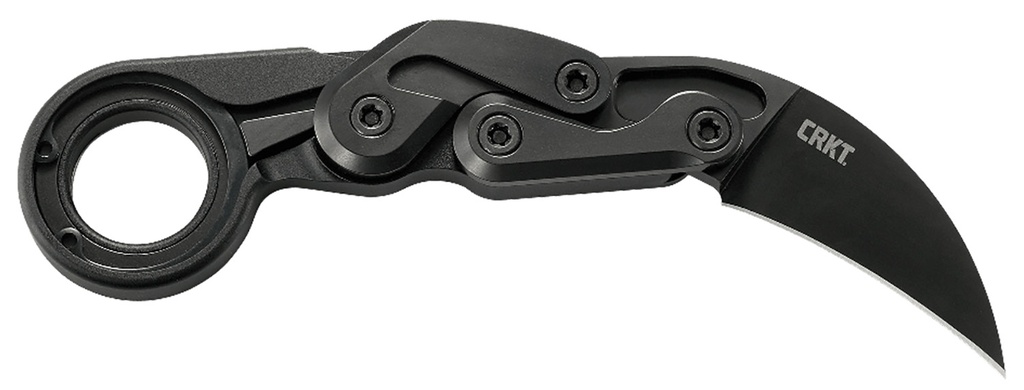 Columbia River CRKT 4042 Provoke First Responder 2.41" Folding Plain Black TiN D2 Steel Blade/Black Aluminum Handle Includes Sheath
