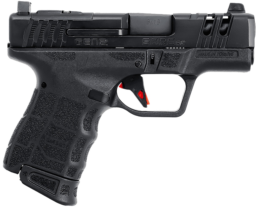 SAR Firearms SAR9 SC GEN2 9MM BLACK 3.3" 15+1#
