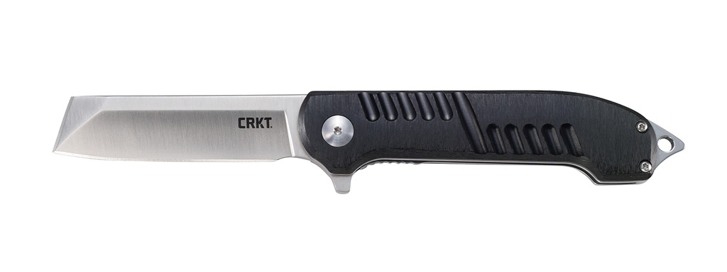 Columbia River CRKT 4031 Razel GT 3.02" Folding Chisel Plain Satin 8Cr13MoV SS Blade Black/ Aluminum Handle Includes Pocket Clip