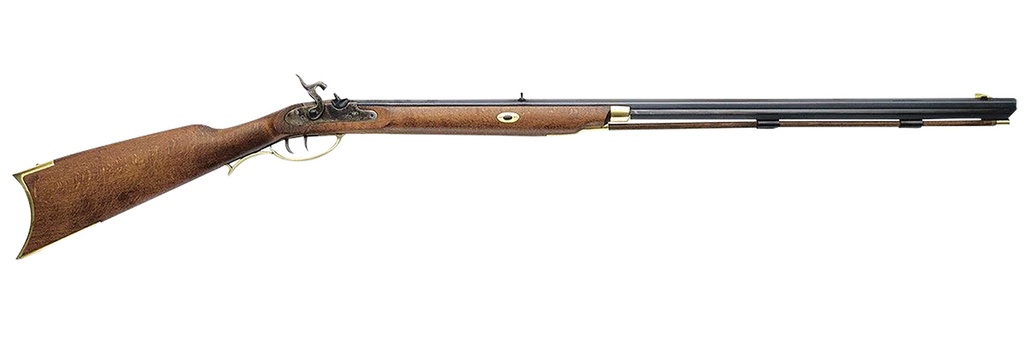 Traditions R26128101 Crockett Muzzleloader 32 Cal Percussion 32" Blued Hardwood