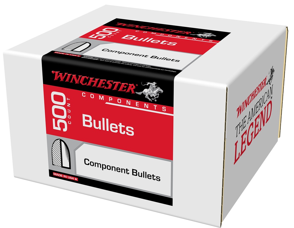 Winchester Ammo WB45MC230D Centerfire Handgun Reloading 45Cal 230gr Full Metal Jacket 500 Per Box/3 Case