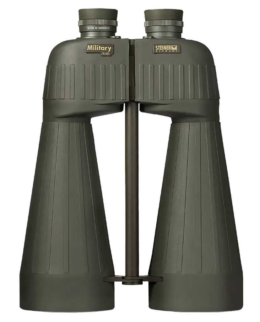 Steiner 2670 M1580  15x 80mm Floating Prism Sports-Auto Focus, OD Green Makrolon w/Rubber Armor