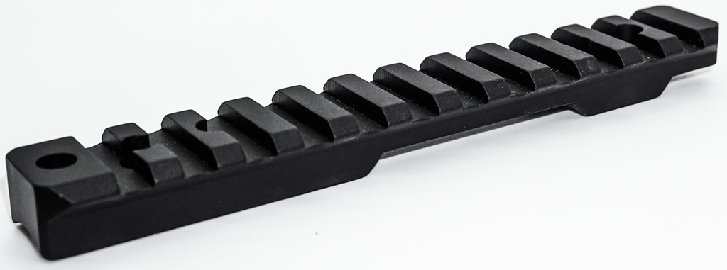 Talley P00252412 Picatinny Rail  Picatinny Black Anodized Aluminum Fits Browning T-Bolt 0 MOA