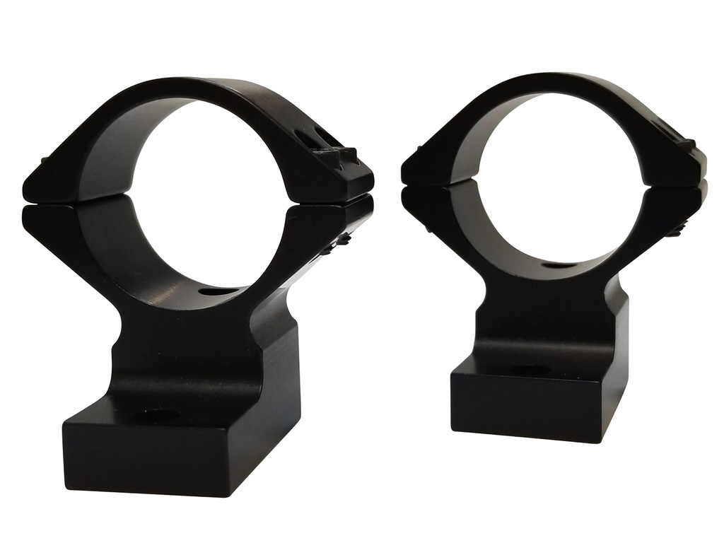 Talley 730336 Scope Mount/Ring Combo  Black Anodized Aluminum 30mm Tube Henry H009/H010/H014/H018/H024 Low Rings Lever Action 0 MOA
