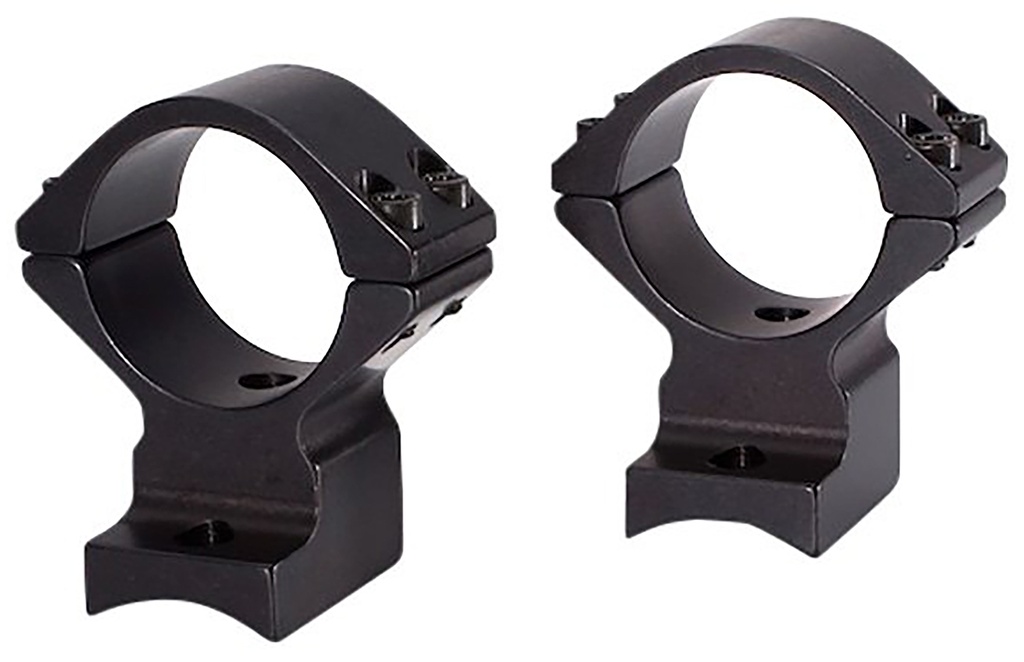 Talley 94X734 Scope Mount/Ring Combo  Extended Black Anodized Aluminum 1" Tube Howa 1500/Howa Mini Medium Rings Short/Long Action 0 MOA
